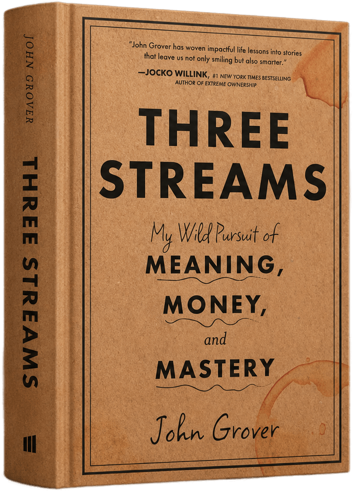 Three Streams book cover by John Grover